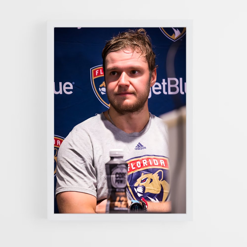 Poster Connecté à l'Inspiration – affiche Hockey sur glace (vue 3)